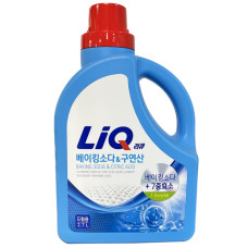 Гель для стирки белого Aekyung LIQ Baking Soda & Citric Acid Liquid Laundry Detergent, 2.7 л